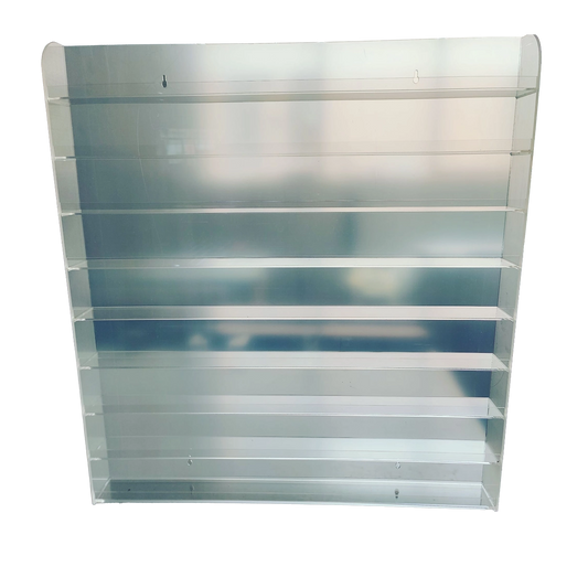 Powder Mount Clear Rack 120 (9 Levels)