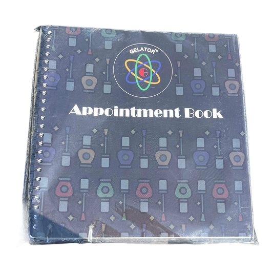 GELATOR Salon Appointment Book - 6 Columns