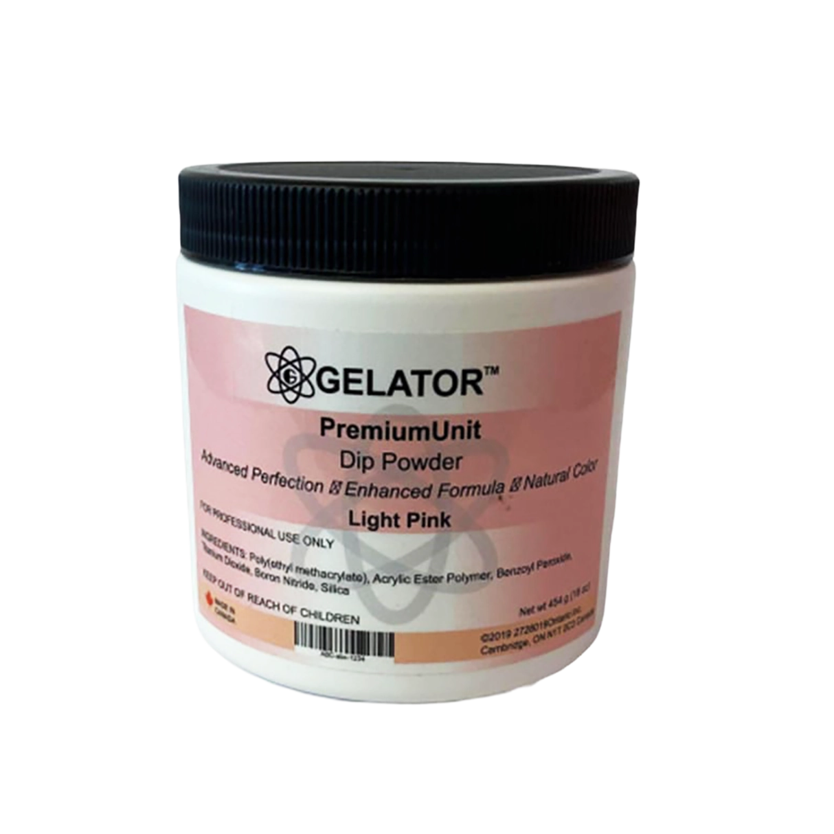 GELATOR Color Dipping Powder Nude Sheer Light Pink