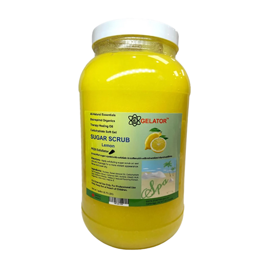GELATOR Hot Oil Sugar Scrub Lemon