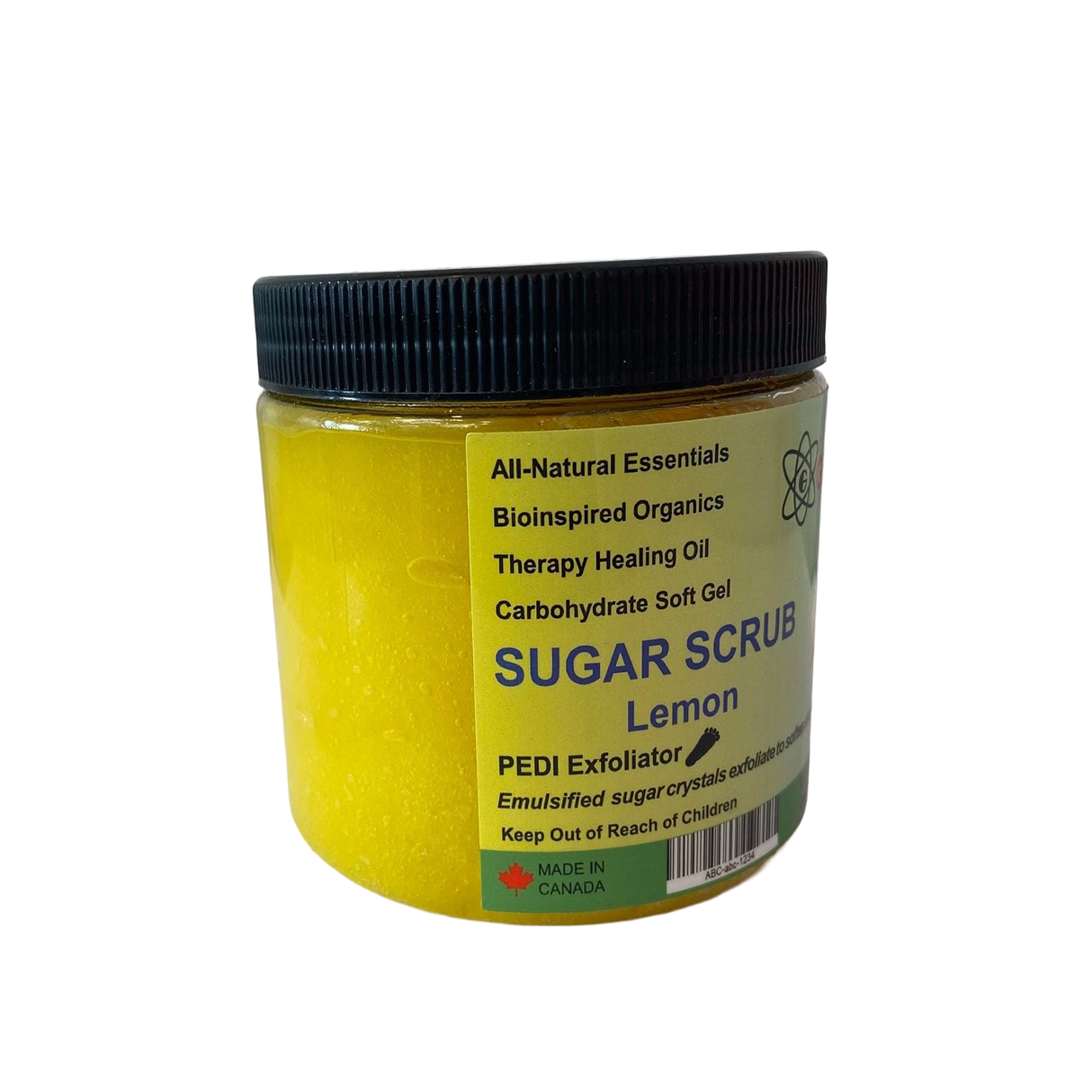 GELATOR Hot Oil Sugar Scrub Lemon