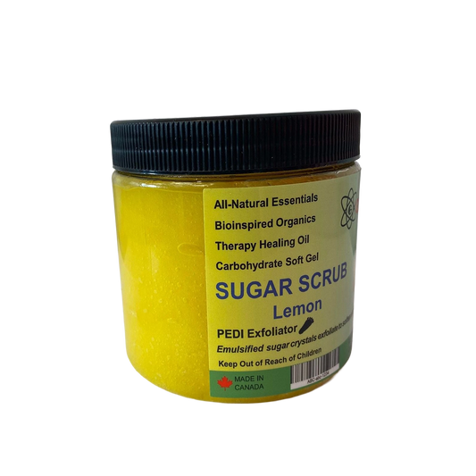 GELATOR Hot Oil Sugar Scrub Lemon