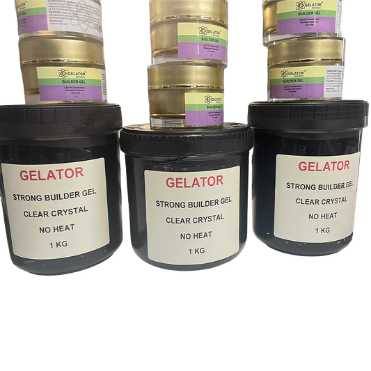 GELATOR No Heat Builder Gel Clear
