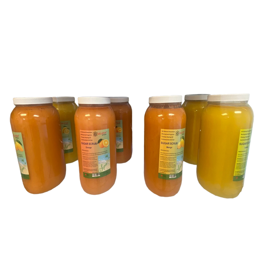 GELATOR Hot Oil Sugar Scrub Lemon