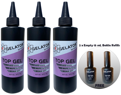 GELATOR Supershine No Wipe Top Gel Coat