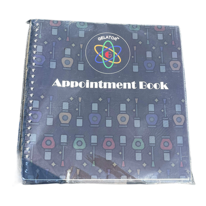GELATOR Salon Appointment Book - 6 Columns