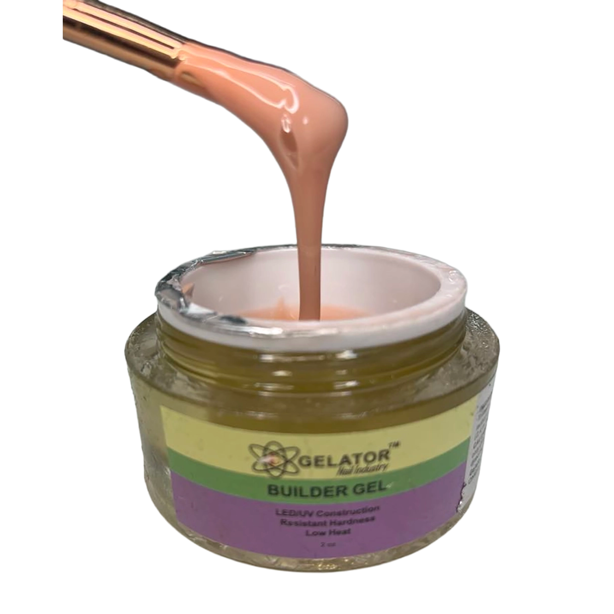 GELATOR NO HEAT Builder Gel Nude Cover Pink