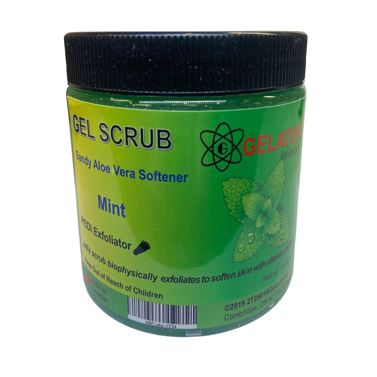 GELATOR Gel Scrub Mint