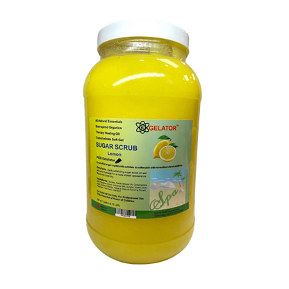 GELATOR Hot Oil Sugar Scrub Lemon