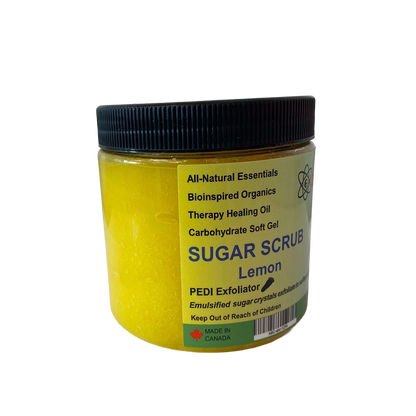 GELATOR Hot Oil Sugar Scrub Lemon