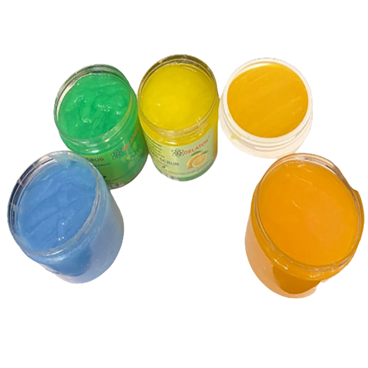 GELATOR Hot Oil Sugar Scrub Tangerine-Orange