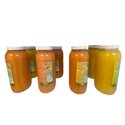 GELATOR Hot Oil Sugar Scrub Lemon